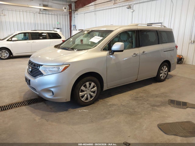 2012 Nissan Quest S მანქანა იყიდება აუქციონზე, vin: JN8AE2KP1C9039583, აუქციონის ნომერი: 46244880