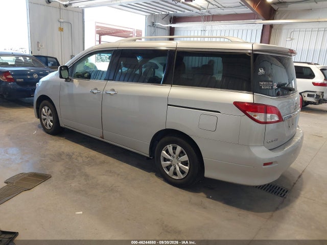 2012 Nissan Quest S მანქანა იყიდება აუქციონზე, vin: JN8AE2KP1C9039583, აუქციონის ნომერი: 46244880