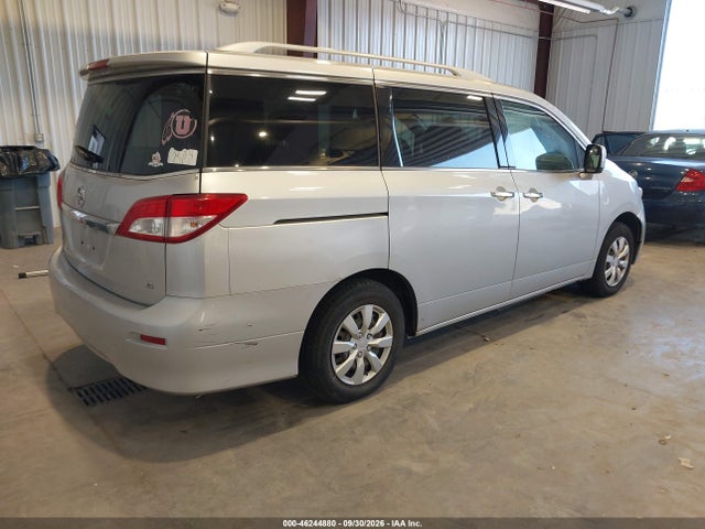 2012 Nissan Quest S მანქანა იყიდება აუქციონზე, vin: JN8AE2KP1C9039583, აუქციონის ნომერი: 46244880