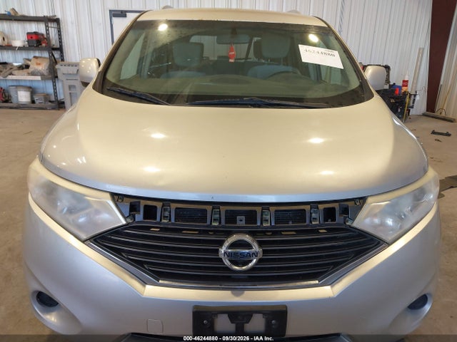 2012 Nissan Quest S მანქანა იყიდება აუქციონზე, vin: JN8AE2KP1C9039583, აუქციონის ნომერი: 46244880