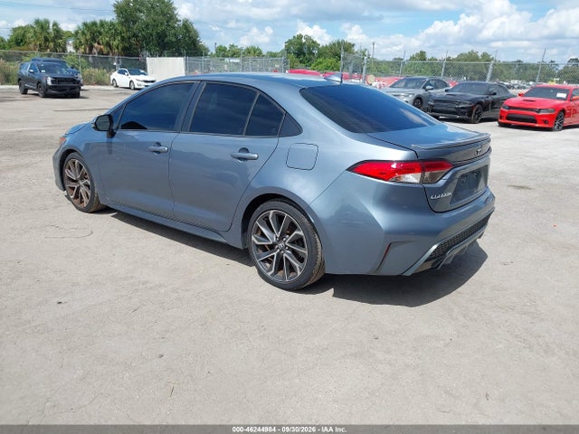 Aukcja sprzedaży 2020 Toyota Corolla Se, vin: JTDS4RCE2LJ016188, numer aukcji: 46244984