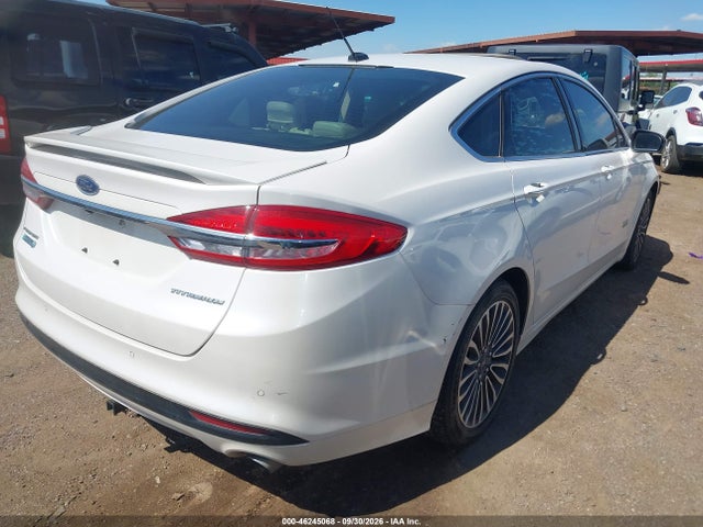 Ford Fusion Energi Titanium 2018 3FA6P0SU7JR225027 Image 4