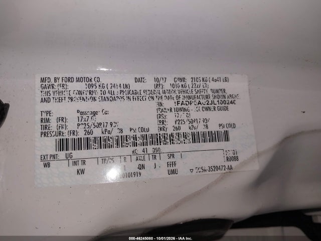 Продаж на аукціоні авто 2018 Ford C-max Hybrid Se, vin: 1FADP5AU2JL100246, номер лоту: 46245080