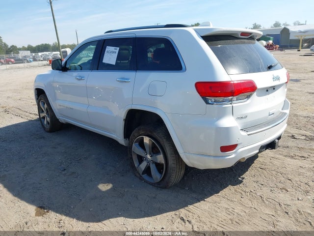 Продаж на аукціоні авто 2015 Jeep Grand Cherokee Overland, vin: 1C4RJFCG9FC663770, номер лоту: 46245099