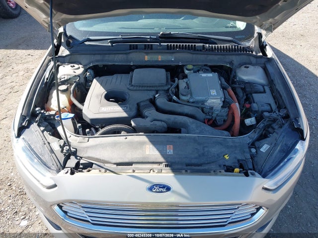 2016 Ford Fusion Hybrid Titanium მანქანა იყიდება აუქციონზე, vin: 3FA6P0RUXGR127205, აუქციონის ნომერი: 46245308