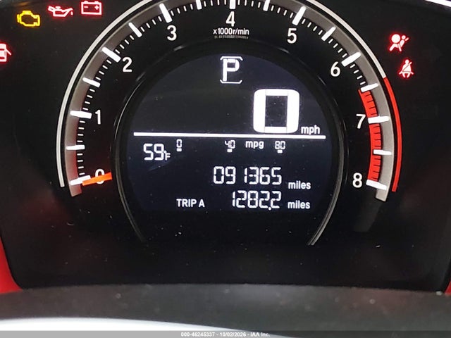 2017 Honda Civic Sport მანქანა იყიდება აუქციონზე, vin: SHHFK7H48HU409251, აუქციონის ნომერი: 46245337