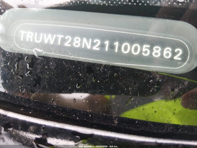 46245411 :رقم المزاد ، TRUWT28N211005862 vin ، 2001 Audi Tt مزاد بيع