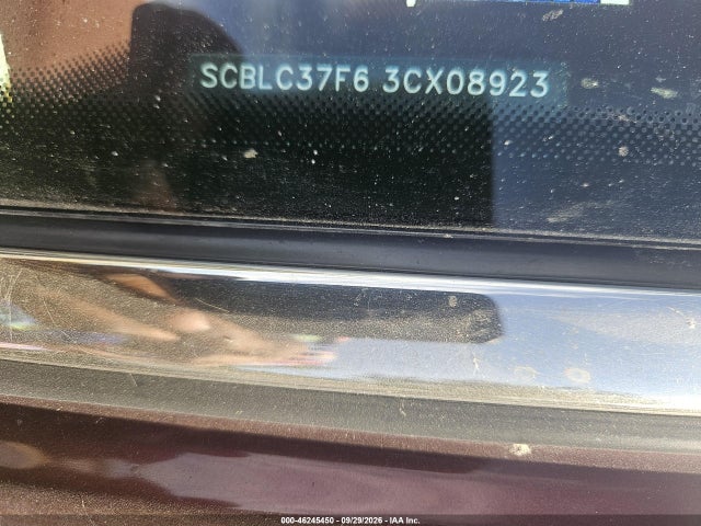 Auction sale of the 2003 Bentley Arnage R/rl, vin: SCBLC37F63CX08923, lot number: 46245450