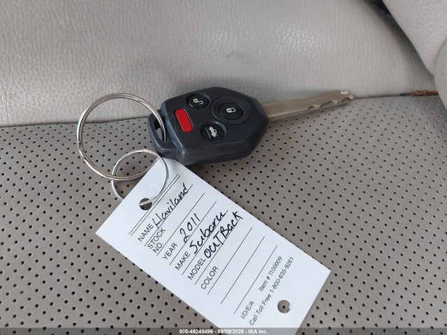 Продажа на аукционе авто 2011 Subaru Outback 3.6r Limited, vin: 4S4BRDKC1B2442415, номер лота: 46245496