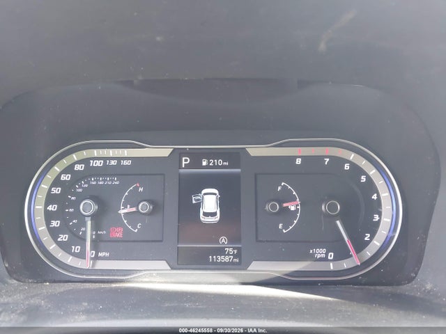 46245558 :رقم المزاد ، 5NMJB3AE7NH098221 vin ، 2022 Hyundai Tucson Sel مزاد بيع