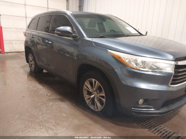 46245657 :رقم المزاد ، 5TDJKRFH9FS174638 vin ، 2015 Toyota Highlander Xle V6 مزاد بيع
