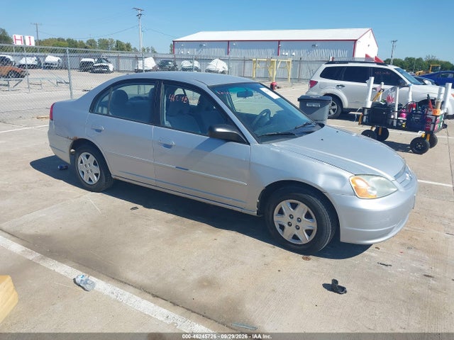 2003 Honda Civic Lx მანქანა იყიდება აუქციონზე, vin: 1HGES16583L032224, აუქციონის ნომერი: 46245726