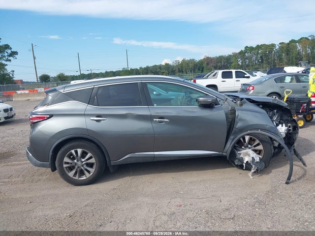 2015 Nissan Murano Sl მანქანა იყიდება აუქციონზე, vin: 5N1AZ2MG4FN211657, აუქციონის ნომერი: 46245765