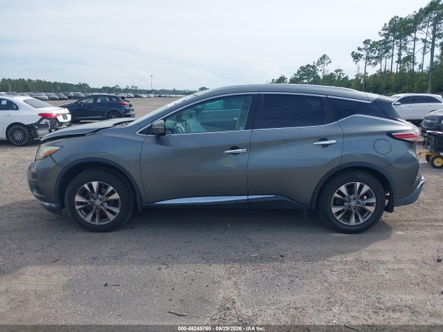 2015 Nissan Murano Sl მანქანა იყიდება აუქციონზე, vin: 5N1AZ2MG4FN211657, აუქციონის ნომერი: 46245765