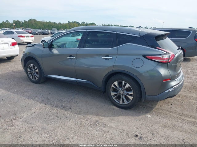 2015 Nissan Murano Sl მანქანა იყიდება აუქციონზე, vin: 5N1AZ2MG4FN211657, აუქციონის ნომერი: 46245765