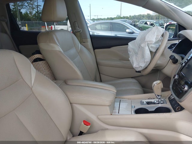 2015 Nissan Murano Sl მანქანა იყიდება აუქციონზე, vin: 5N1AZ2MG4FN211657, აუქციონის ნომერი: 46245765