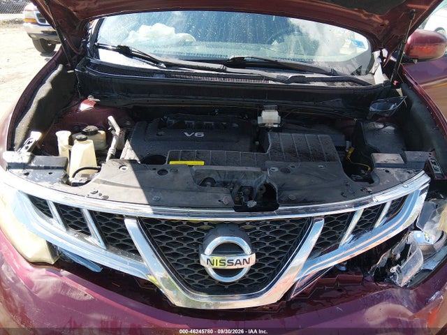 46245780 :رقم المزاد ، JN8AZ1MW5CW211120 vin ، 2012 Nissan Murano Sv مزاد بيع