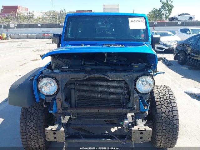 46245806 :رقم المزاد ، 1C4BJWDG3GL270798 vin ، 2016 Jeep Wrangler Unlimited Sport مزاد بيع
