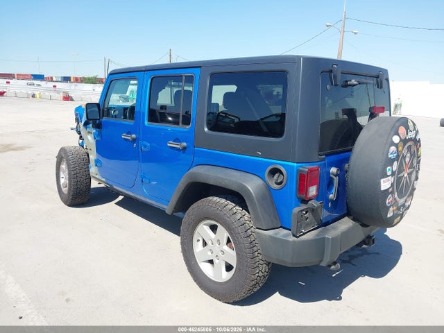 46245806 :رقم المزاد ، 1C4BJWDG3GL270798 vin ، 2016 Jeep Wrangler Unlimited Sport مزاد بيع