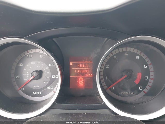 2008 Mitsubishi Lancer Gts მანქანა იყიდება აუქციონზე, vin: JA3AU86U08U025033, აუქციონის ნომერი: 46245812