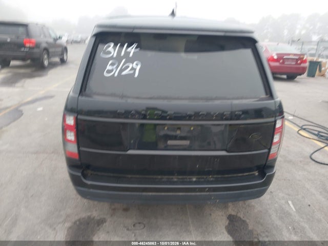 46245863 :رقم المزاد ، SALGR2FV6HA363114 vin ، 2017 Land Rover Range Rover 3.0l V6 Supercharged مزاد بيع