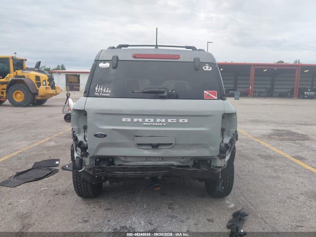 46246045 :رقم المزاد ، 3FMCR9D94MRB33698 vin ، 2021 Ford Bronco Sport Badlands مزاد بيع