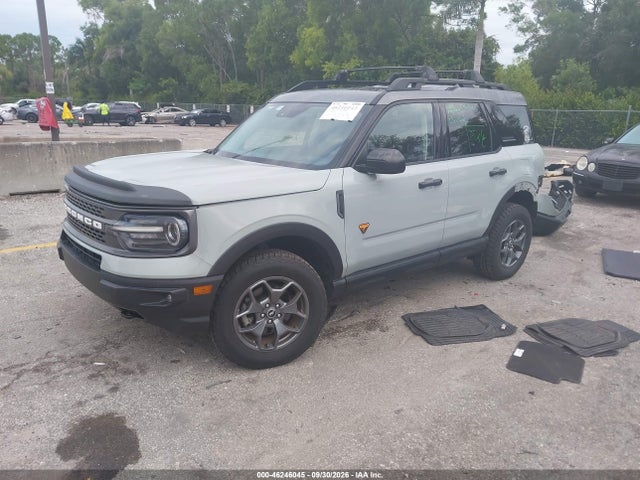 46246045 :رقم المزاد ، 3FMCR9D94MRB33698 vin ، 2021 Ford Bronco Sport Badlands مزاد بيع