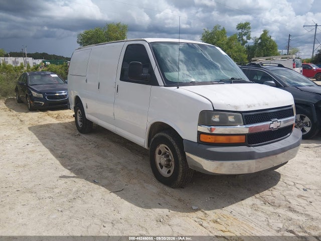46246055 :رقم المزاد ، 1GCHG35C691135817 vin ، 2009 Chevrolet Express 3500 Work Van مزاد بيع