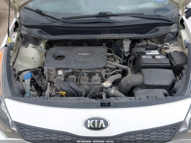 2016 Kia Rio Lx მანქანა იყიდება აუქციონზე, vin: KNADM5A34G6621175, აუქციონის ნომერი: 46246058