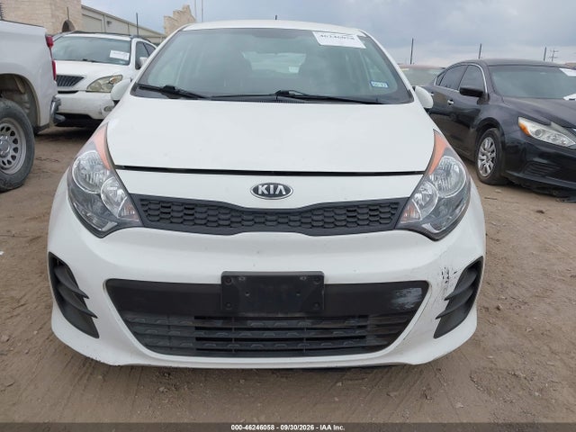 2016 Kia Rio Lx მანქანა იყიდება აუქციონზე, vin: KNADM5A34G6621175, აუქციონის ნომერი: 46246058