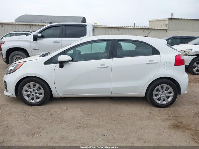 2016 Kia Rio Lx მანქანა იყიდება აუქციონზე, vin: KNADM5A34G6621175, აუქციონის ნომერი: 46246058