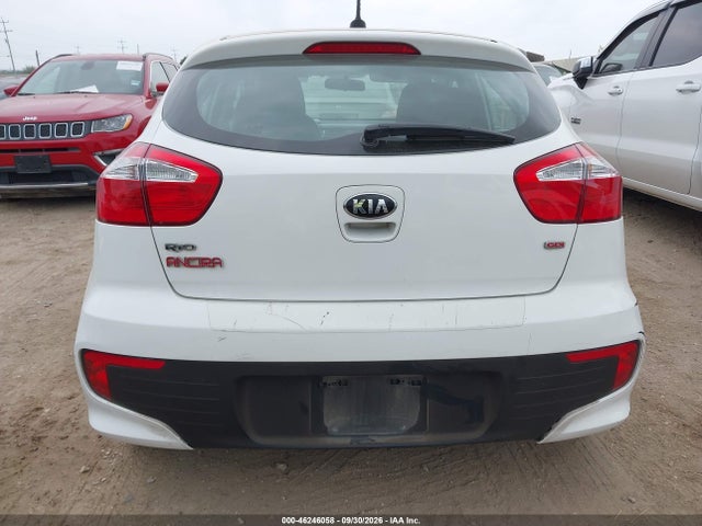 2016 Kia Rio Lx მანქანა იყიდება აუქციონზე, vin: KNADM5A34G6621175, აუქციონის ნომერი: 46246058