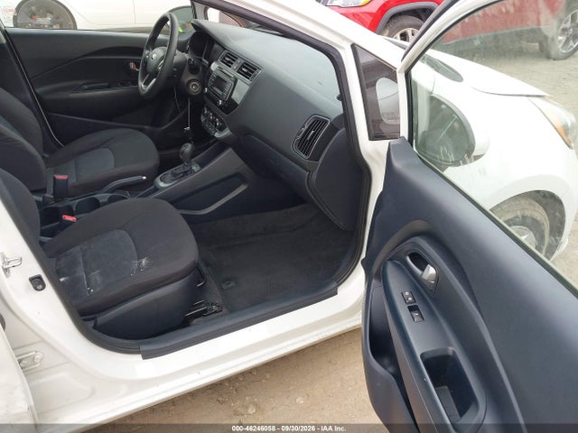 2016 Kia Rio Lx მანქანა იყიდება აუქციონზე, vin: KNADM5A34G6621175, აუქციონის ნომერი: 46246058