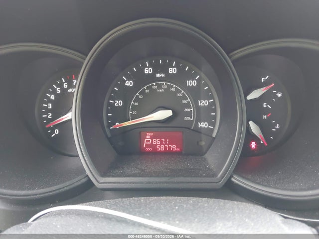 2016 Kia Rio Lx მანქანა იყიდება აუქციონზე, vin: KNADM5A34G6621175, აუქციონის ნომერი: 46246058