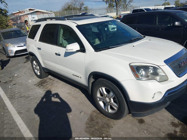 46246094 :رقم المزاد ، 1GKER23728J125141 vin ، 2008 Gmc Acadia Slt-1 مزاد بيع