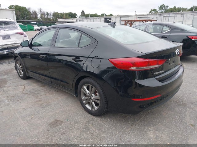 46246139 :رقم المزاد ، 5NPD84LF3JH242481 vin ، 2018 Hyundai Elantra Sel مزاد بيع