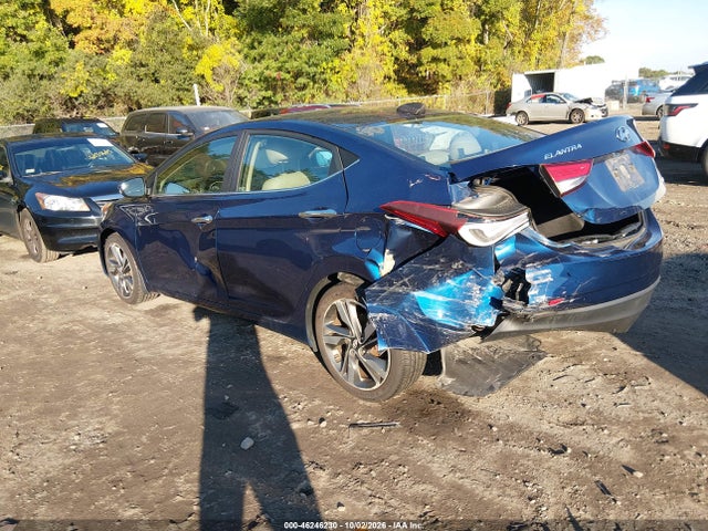 Продажа на аукционе авто 2015 Hyundai Elantra Limited, vin: 5NPDH4AE2FH640282, номер лота: 46246230