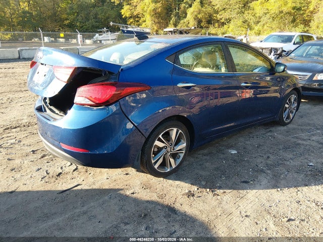 Продажа на аукционе авто 2015 Hyundai Elantra Limited, vin: 5NPDH4AE2FH640282, номер лота: 46246230