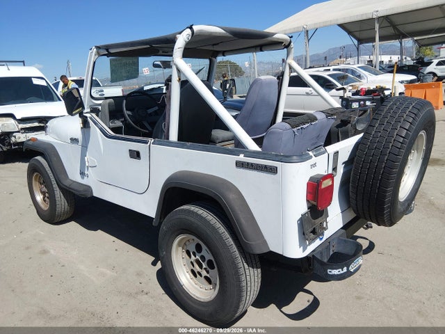 Продажа на аукционе авто 1989 Jeep Wrangler / Yj, vin: 2J4FY19EXKJ167412, номер лота: 46246270