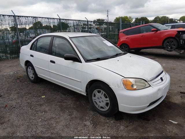 Продажа на аукционе авто 2001 Honda Civic Lx, vin: JHMES16541S009314, номер лота: 46246497