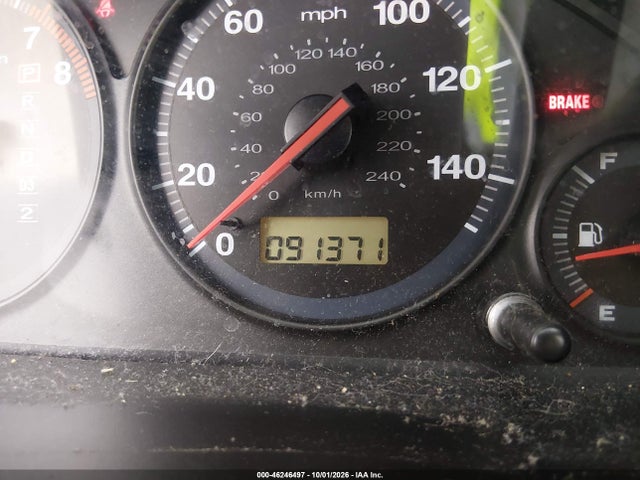 46246497 :رقم المزاد ، JHMES16541S009314 vin ، 2001 Honda Civic Lx مزاد بيع