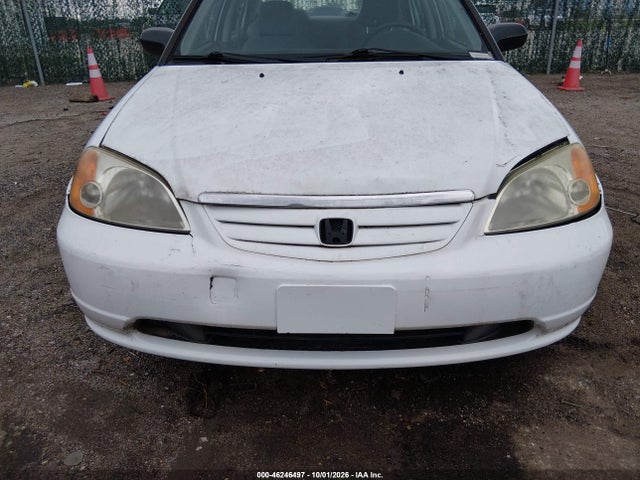 46246497 :رقم المزاد ، JHMES16541S009314 vin ، 2001 Honda Civic Lx مزاد بيع