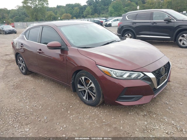 46246499 :رقم المزاد ، 3N1AB8CV5LY278684 vin ، 2020 Nissan Sentra Sv Xtronic Cvt مزاد بيع