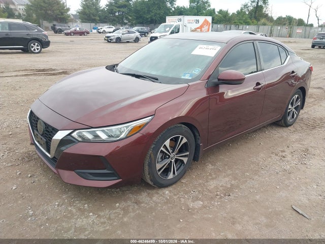46246499 :رقم المزاد ، 3N1AB8CV5LY278684 vin ، 2020 Nissan Sentra Sv Xtronic Cvt مزاد بيع