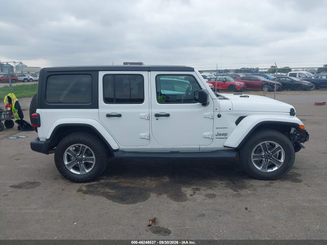 2018 Jeep Wrangler Unlimited Sahara 4x4 მანქანა იყიდება აუქციონზე, vin: 1C4HJXEG9JW114978, აუქციონის ნომერი: 46246537