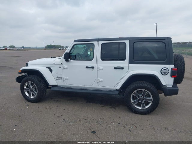 2018 Jeep Wrangler Unlimited Sahara 4x4 მანქანა იყიდება აუქციონზე, vin: 1C4HJXEG9JW114978, აუქციონის ნომერი: 46246537