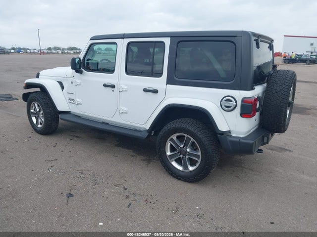 2018 Jeep Wrangler Unlimited Sahara 4x4 მანქანა იყიდება აუქციონზე, vin: 1C4HJXEG9JW114978, აუქციონის ნომერი: 46246537