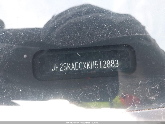 Aukcja sprzedaży 2019 Subaru Forester Premium, vin: JF2SKAECXKH512883, numer aukcji: 46246609