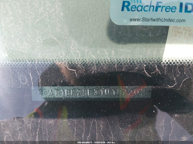 46246675 :رقم المزاد ، 4T1BF28B31U187202 vin ، 2001 Toyota Avalon Xls مزاد بيع