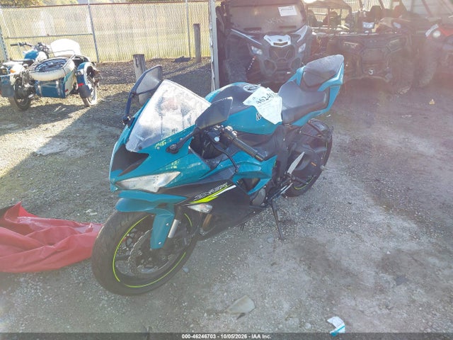 2021 Kawasaki Zx636 K მანქანა იყიდება აუქციონზე, vin: JKBZXJH19MA007816, აუქციონის ნომერი: 46246703